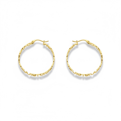 Custom Name Hoops - House of FaSHUN by Shun Melson