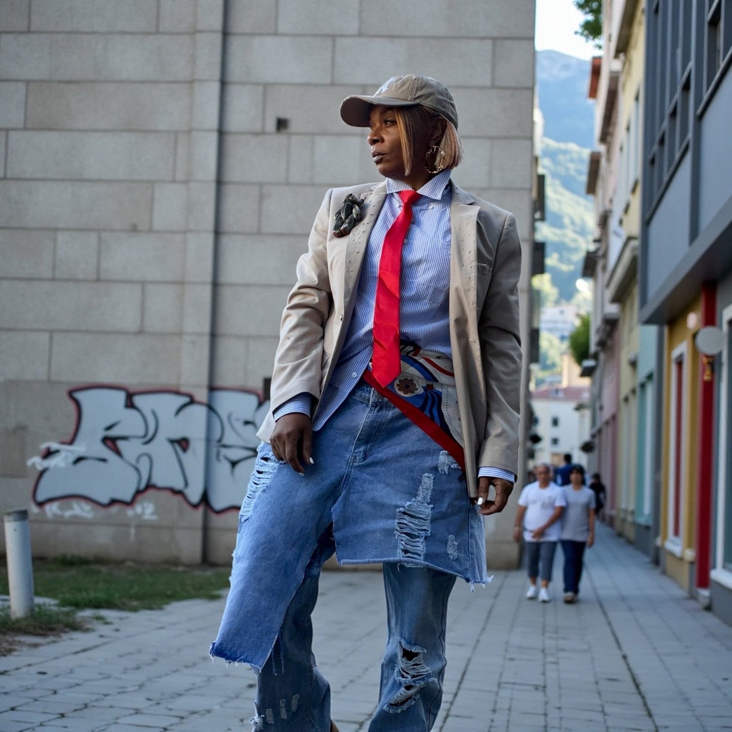 Double Denim Jeans - House of FaSHUN by Shun Melson