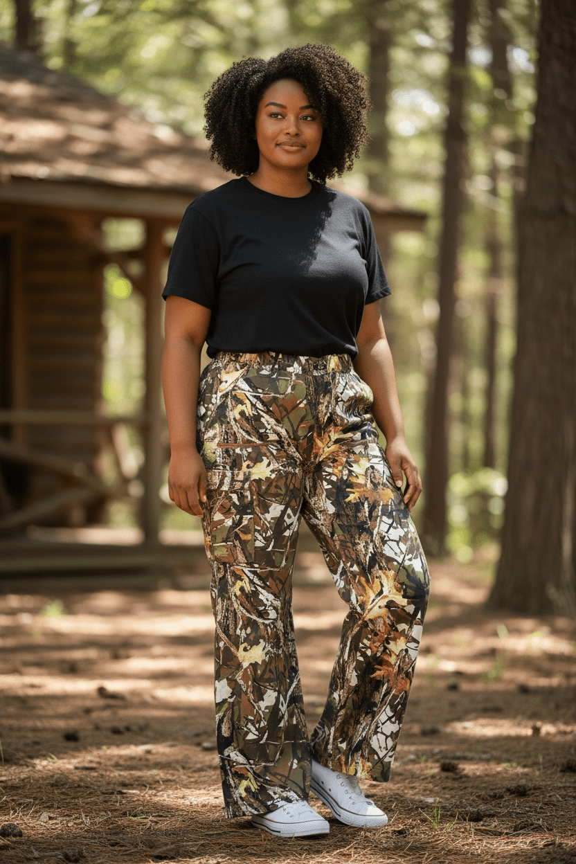 Elastic Waist Cargo Pants - House of FaSHUN by Shun Melson