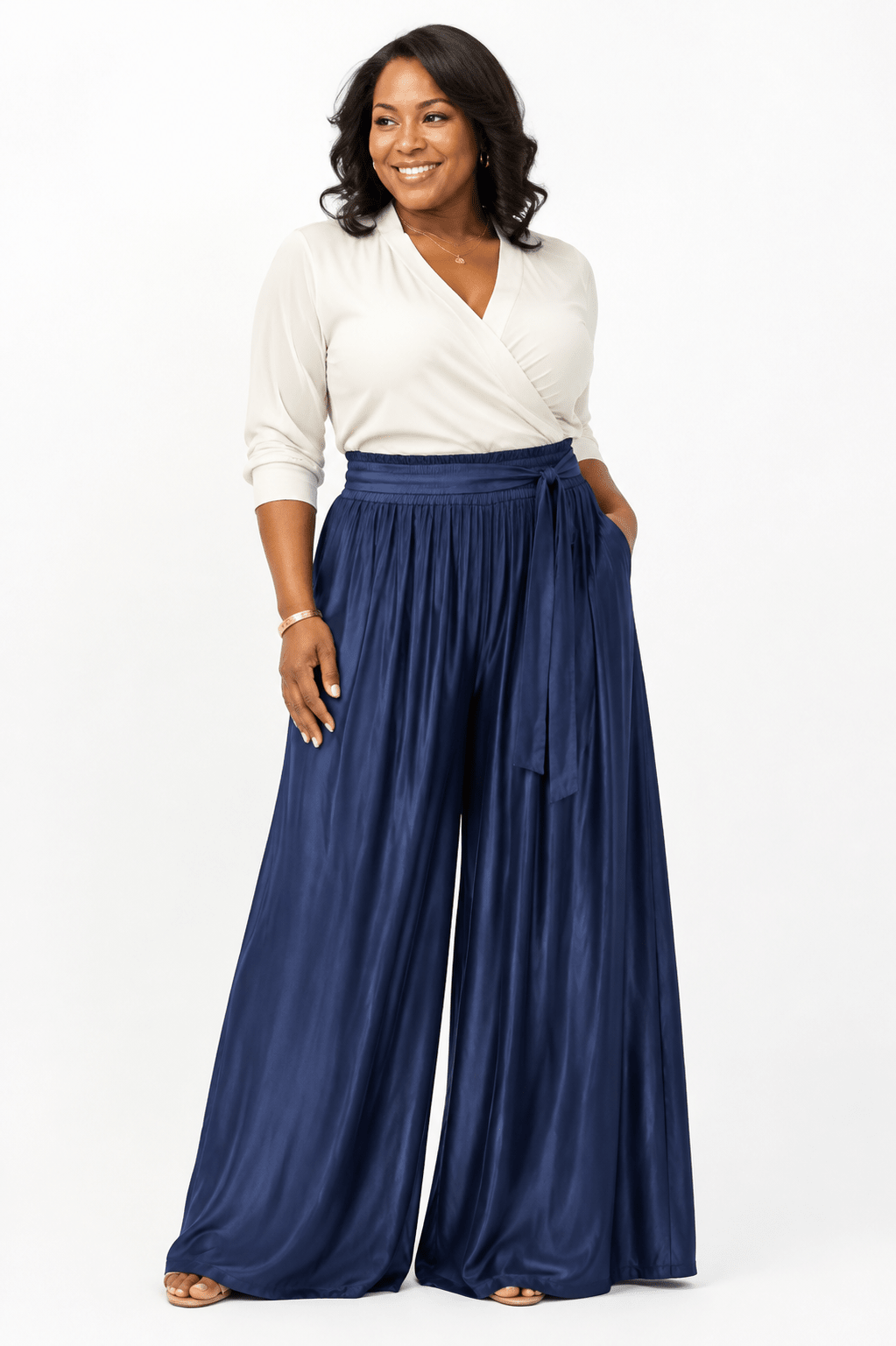 Flowy Palazzo Pants – OSFA (4–16) - House of FaSHUN by Shun Melson