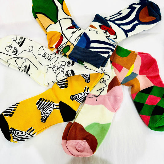 Graphic Socks - House of FaSHUN by Shun Melson