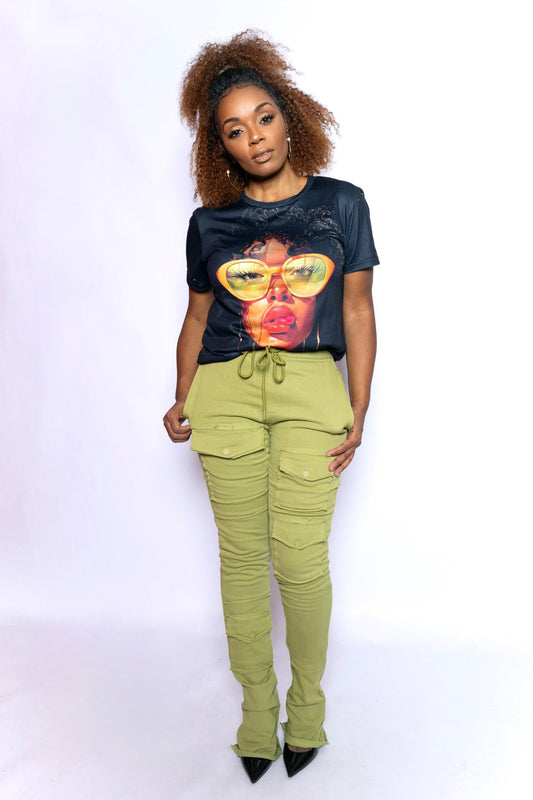 Graphic Vibrant Short Sleeve T-shirts - House of FaSHUN by Shun Melson