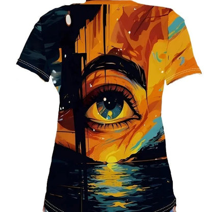 Graphic Vibrant Short Sleeve T - shirts - House of FaSHUN by Shun Melson