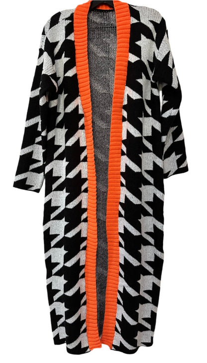 Houndstooth Cardigan - House of FaSHUN by Shun Melson