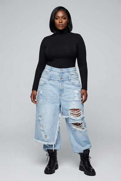 PREORDER DOUBLE DENIM JEANS