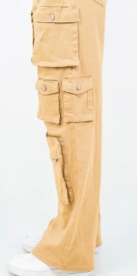 Khaki & Olive Cargo Pants - House of FaSHUN by Shun Melson