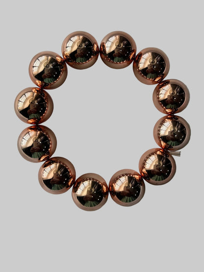 Large Ball Bead Stretch Bracelet - House of FaSHUN by Shun Melson