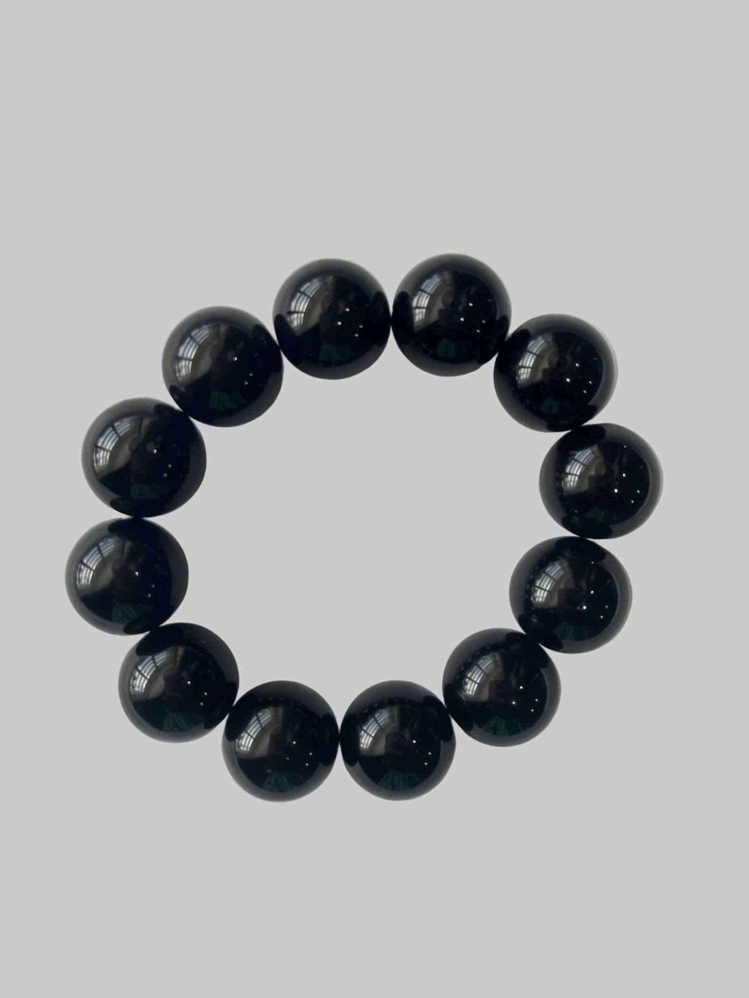 Large Ball Bead Stretch Bracelet - House of FaSHUN by Shun Melson