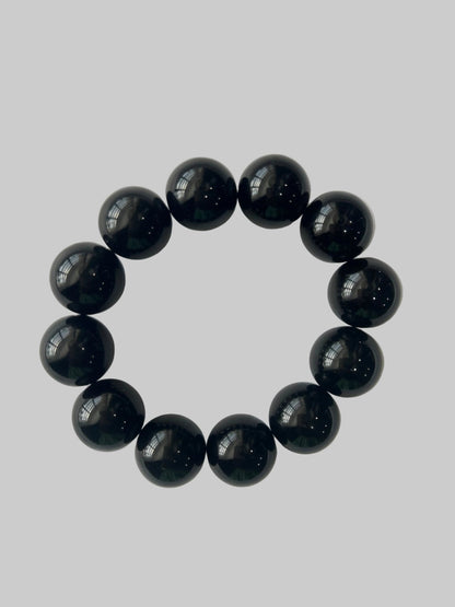 Large Ball Bead Stretch Bracelet - House of FaSHUN by Shun Melson