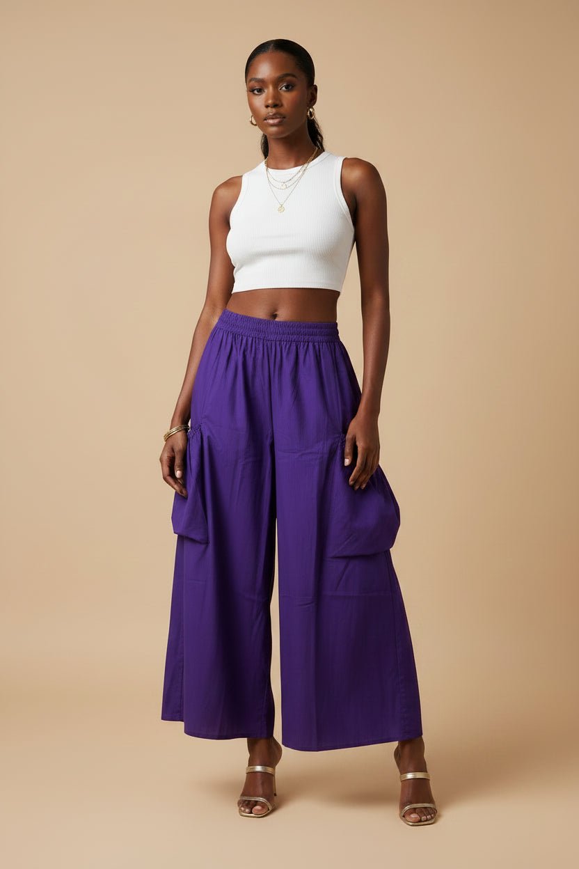 Lite Weight Deep Pocket Pants - House of FaSHUN by Shun Melson