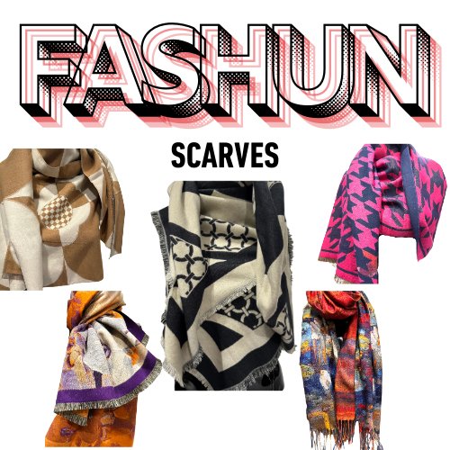 Luxury Scarves Collection – Cozy, Stylish Scarves for Every Season - House of FaSHUN by Shun Melson