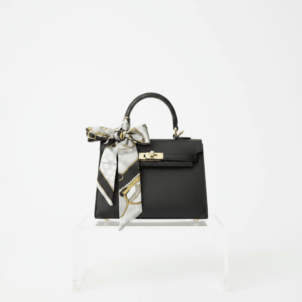 Mini Kelly Structured Bag - House of FaSHUN by Shun Melson