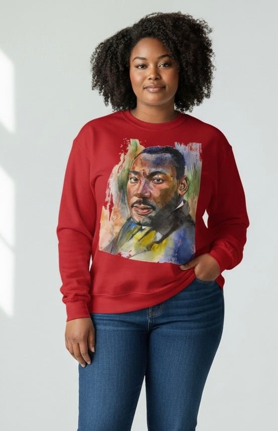 MLK Sweatshirt - House of FaSHUN by Shun Melson
