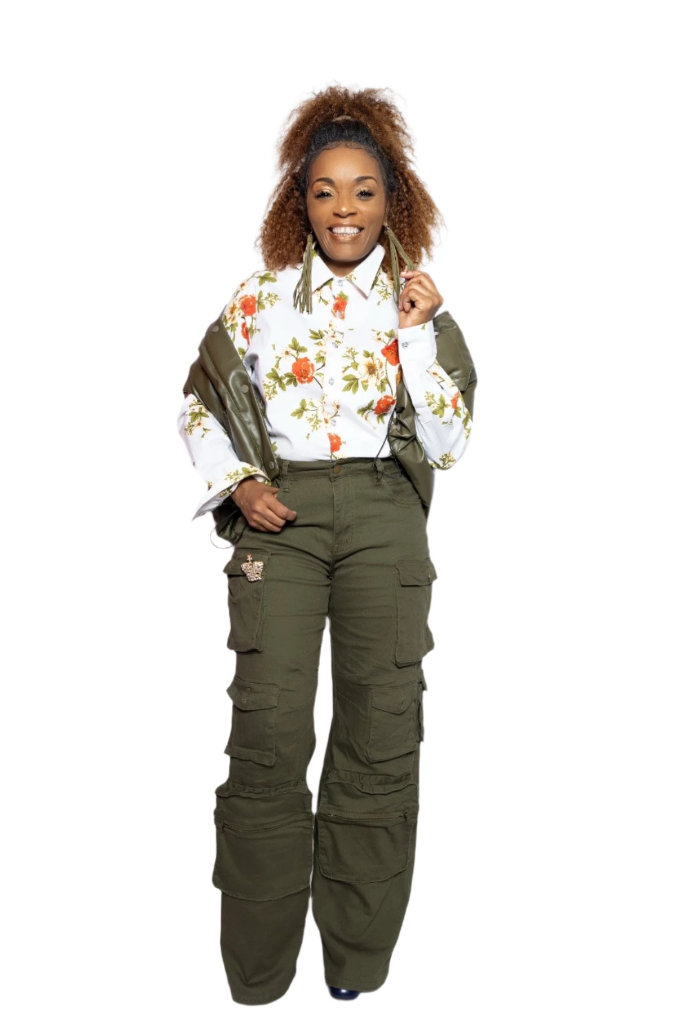 Multi Pockets Cargo Pants - House of FaSHUN by Shun Melson