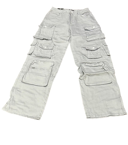 Multi Pockets Cargo Pants - House of FaSHUN by Shun Melson