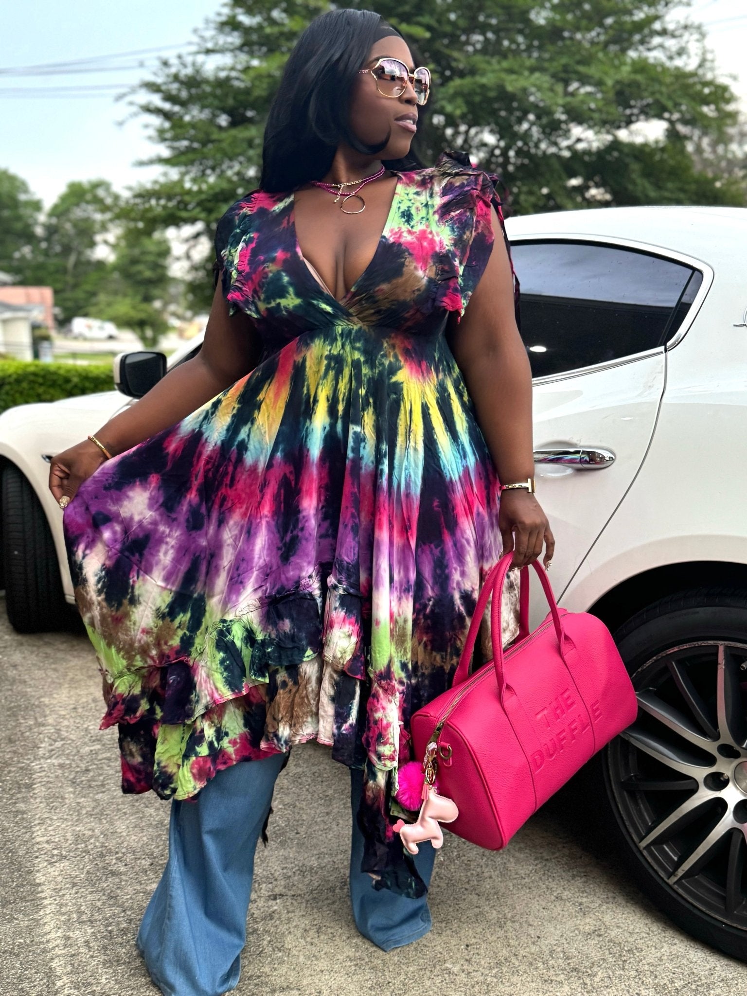 My Tye Dye Dress - House of FaSHUN by Shun Melson