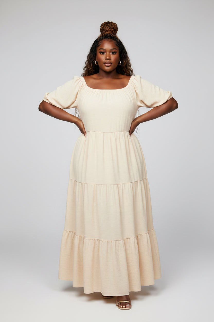 Neutral Shades Maxi Dress Neutral Shades Maxi Dress