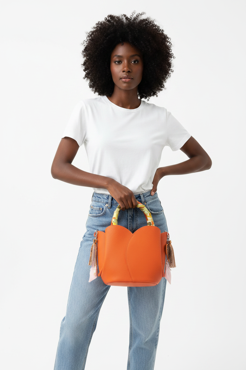 Orange Tulip Bag Styled - Regular Model