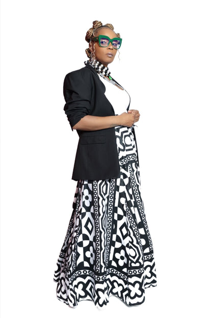 OSFA Maxi Skirt SALE $39 - House of FaSHUN by Shun Melson