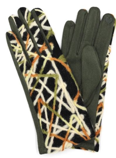 Pattern Print Gloves - House of FaSHUN by Shun Melson