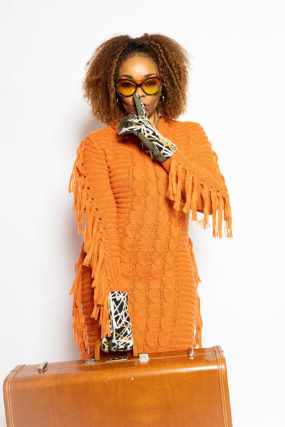 Pattern Print Gloves - House of FaSHUN by Shun Melson