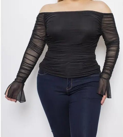 Perfect Off the Shoulder Blouse - House of FaSHUN by Shun Melson