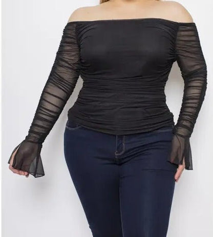 Perfect Off the Shoulder Blouse - House of FaSHUN by Shun Melson