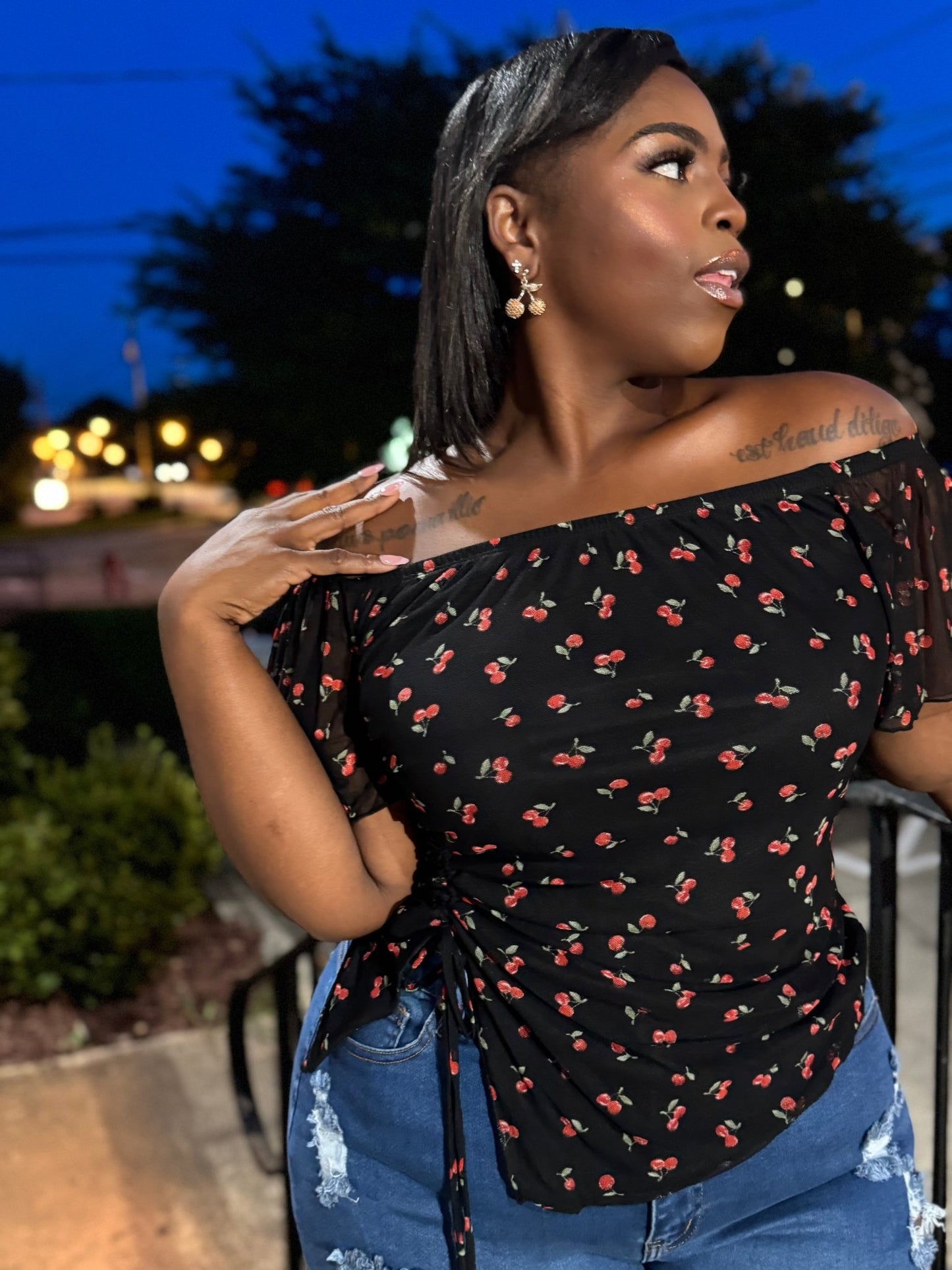 Perfect Off the Shoulder Blouse - House of FaSHUN by Shun Melson