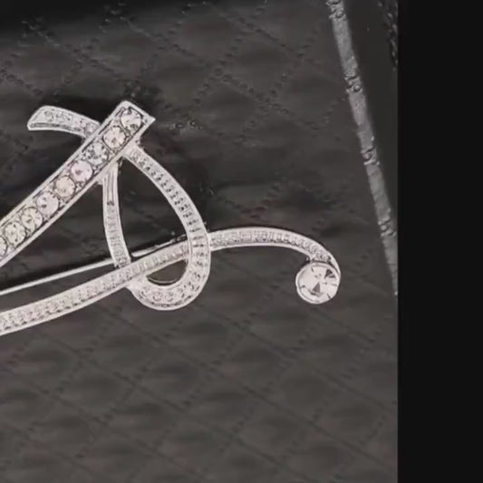 Initial Brooches