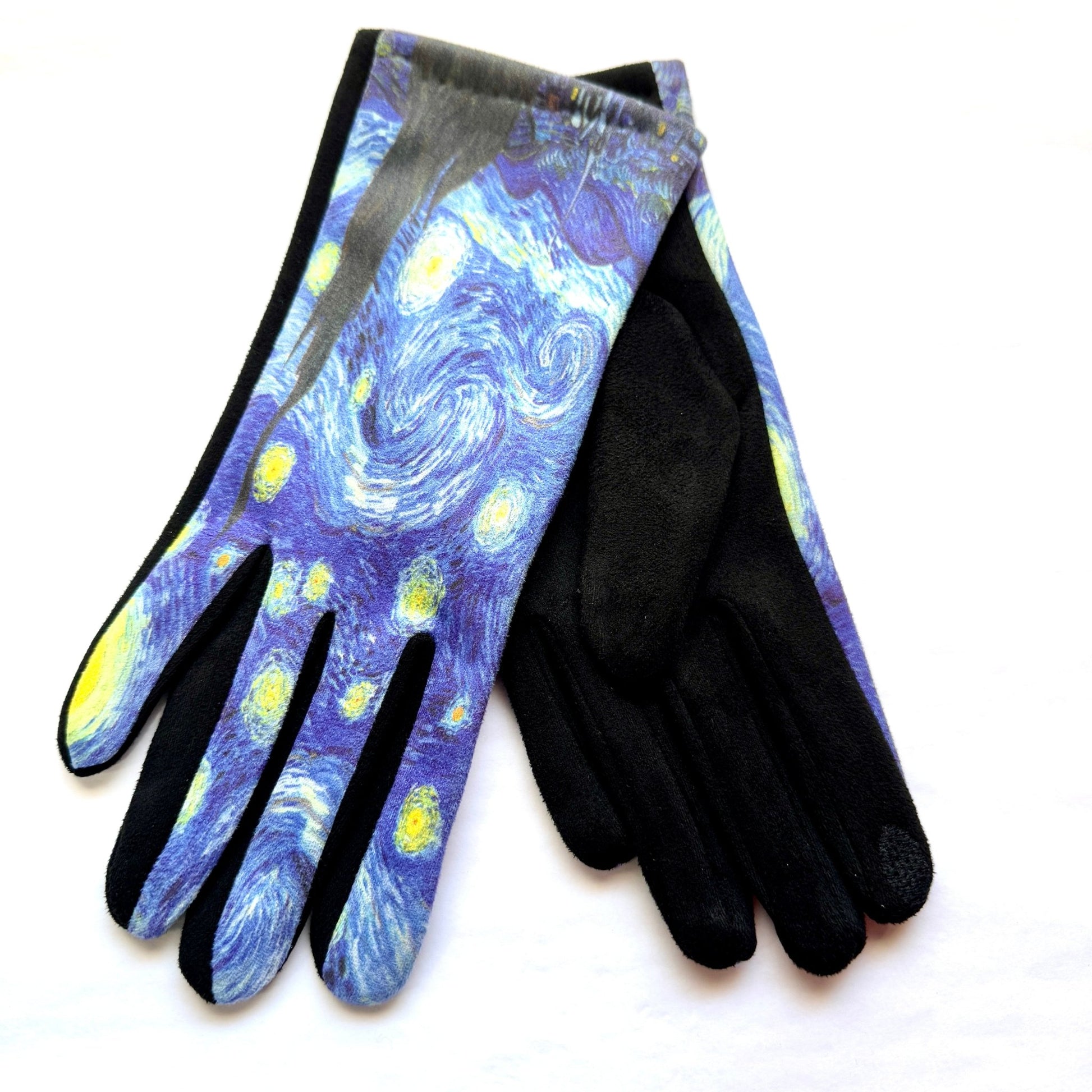 Printed Fitted Gloves - House of FaSHUN by Shun Melson