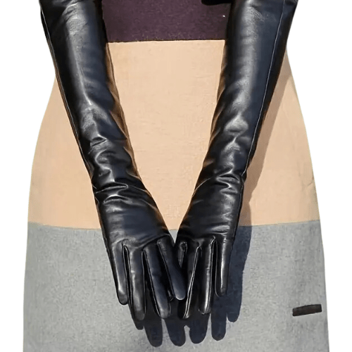 Printed Fitted Gloves - House of FaSHUN by Shun Melson