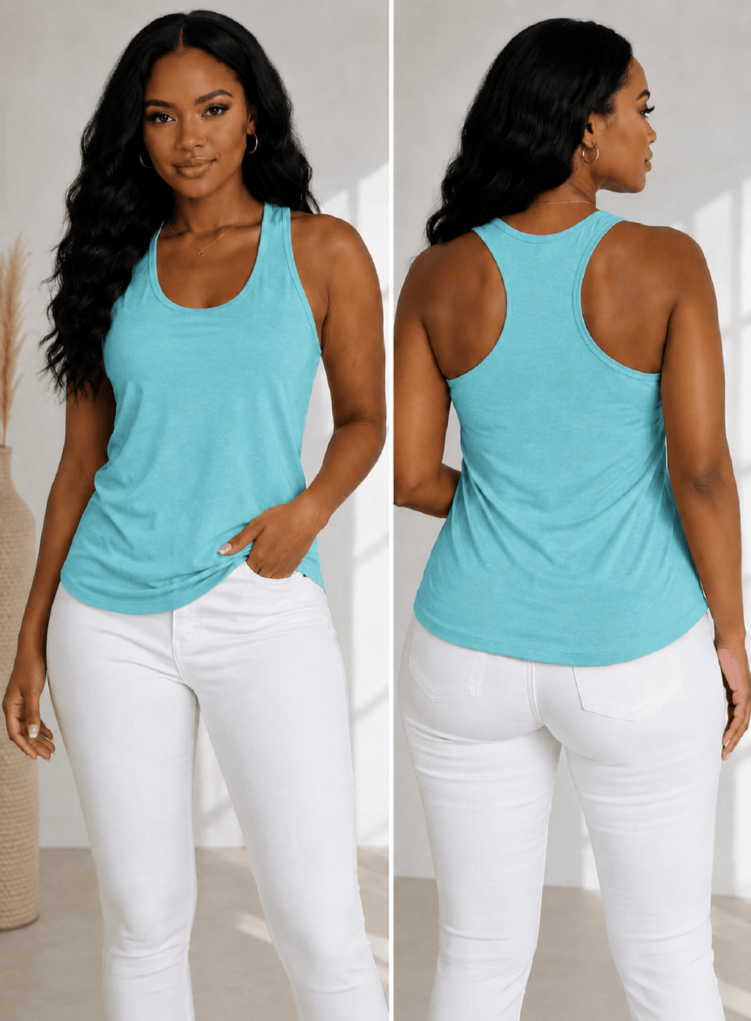 Racer Back Tank - House of FaSHUN by Shun Melson