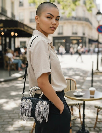 Rhinestone After 5 Handbags - House of FaSHUN by Shun Melson