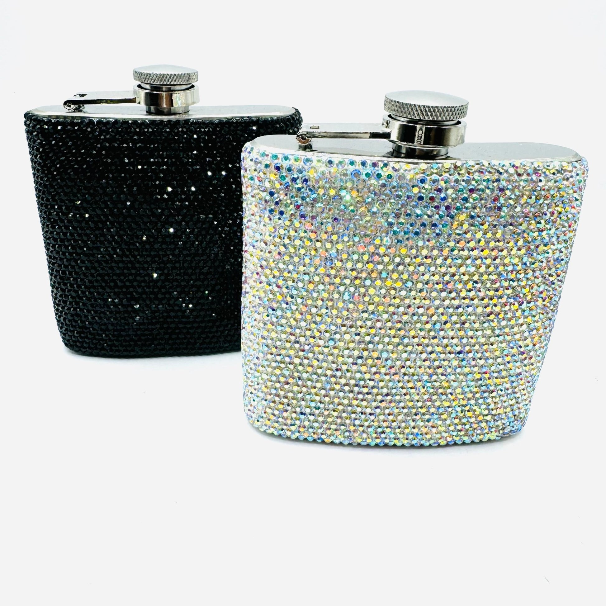 Rhinestone Flask - House of FaSHUN by Shun Melson