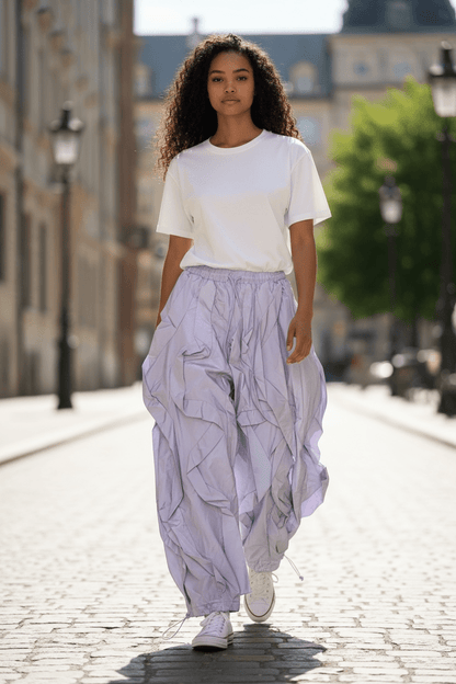 Ruffled Pant - House of FaSHUN by Shun Melson