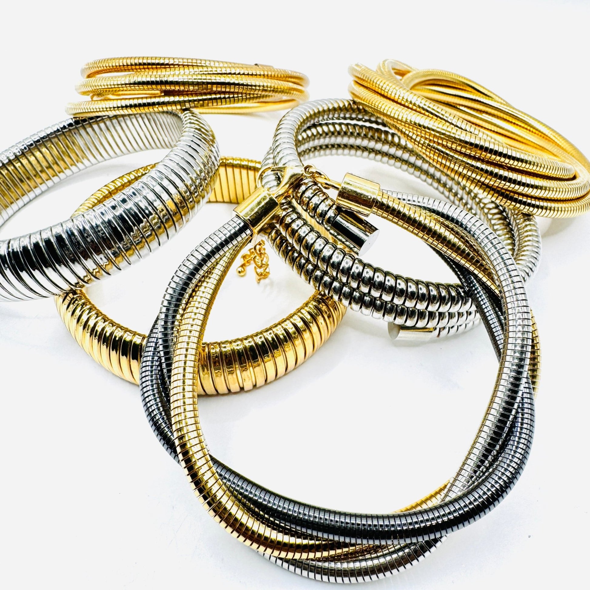 Silver & Gold Style Bracelets - House of FaSHUN by Shun Melson