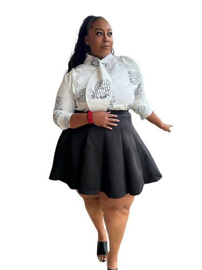 Skater Skirt - House of FaSHUN by Shun Melson