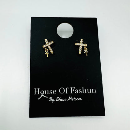 Small Dainty Earrings - House of FaSHUN by Shun Melson