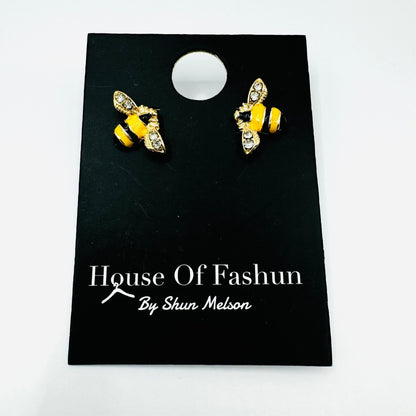 Small Dainty Earrings - House of FaSHUN by Shun Melson