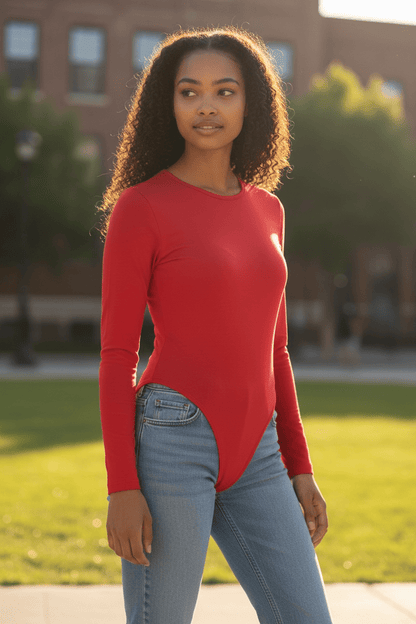 Solid Spandex Bodysuit - House of FaSHUN by Shun Melson