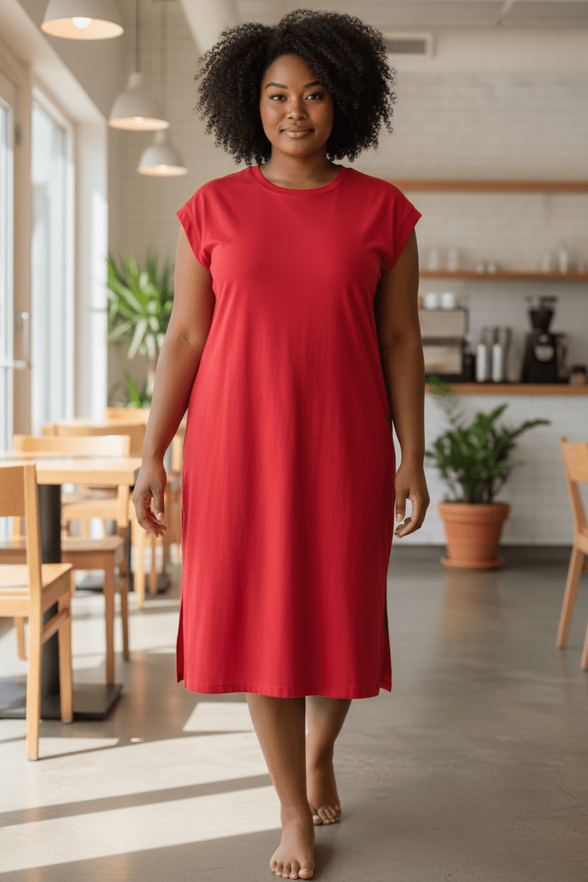 T Shirt Dress - House of FaSHUN by Shun Melson