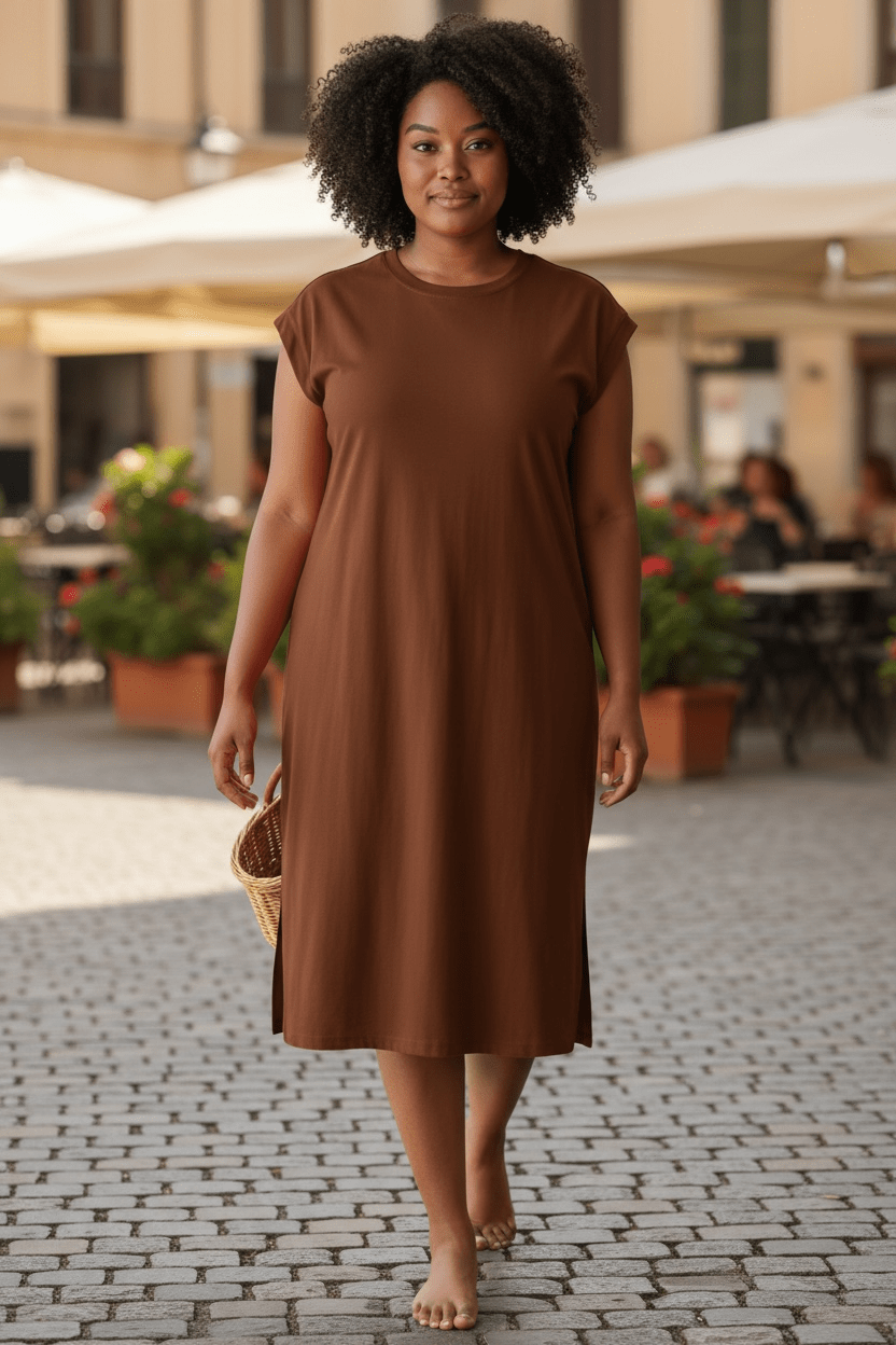 T Shirt Dress - House of FaSHUN by Shun Melson