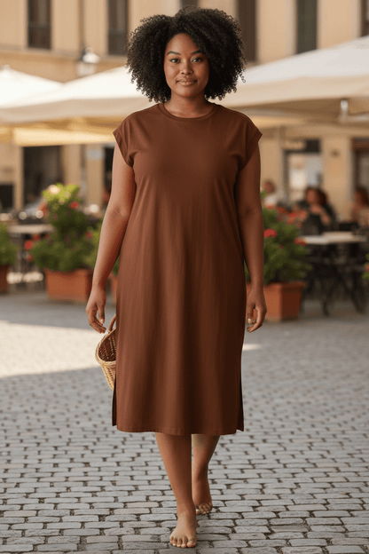 T Shirt Dress - House of FaSHUN by Shun Melson