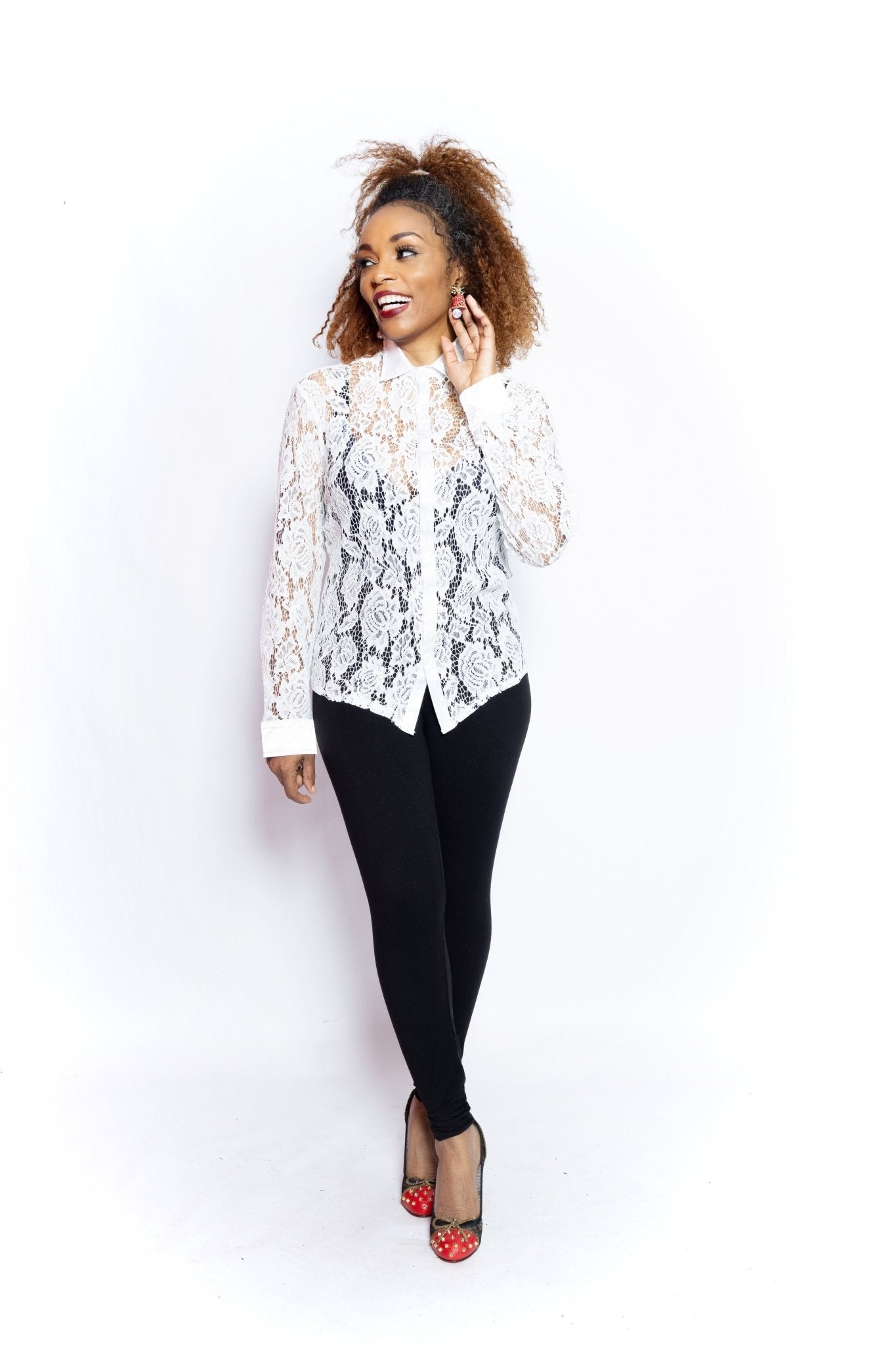 The Lace Blouse - House of FaSHUN by Shun Melson