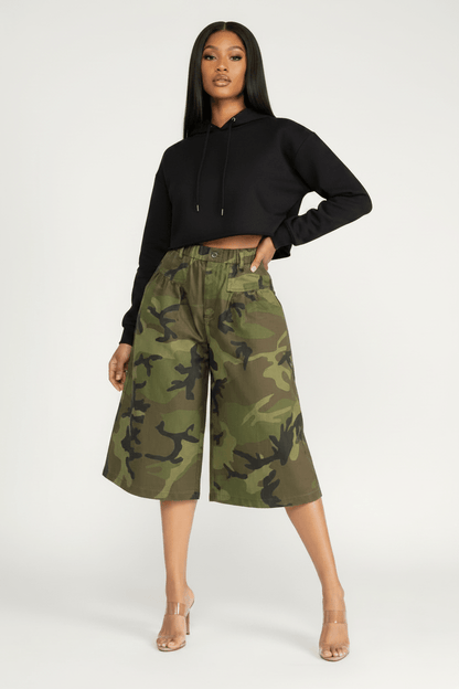 The Perfect Camo Shorts - House of FaSHUN by Shun Melson