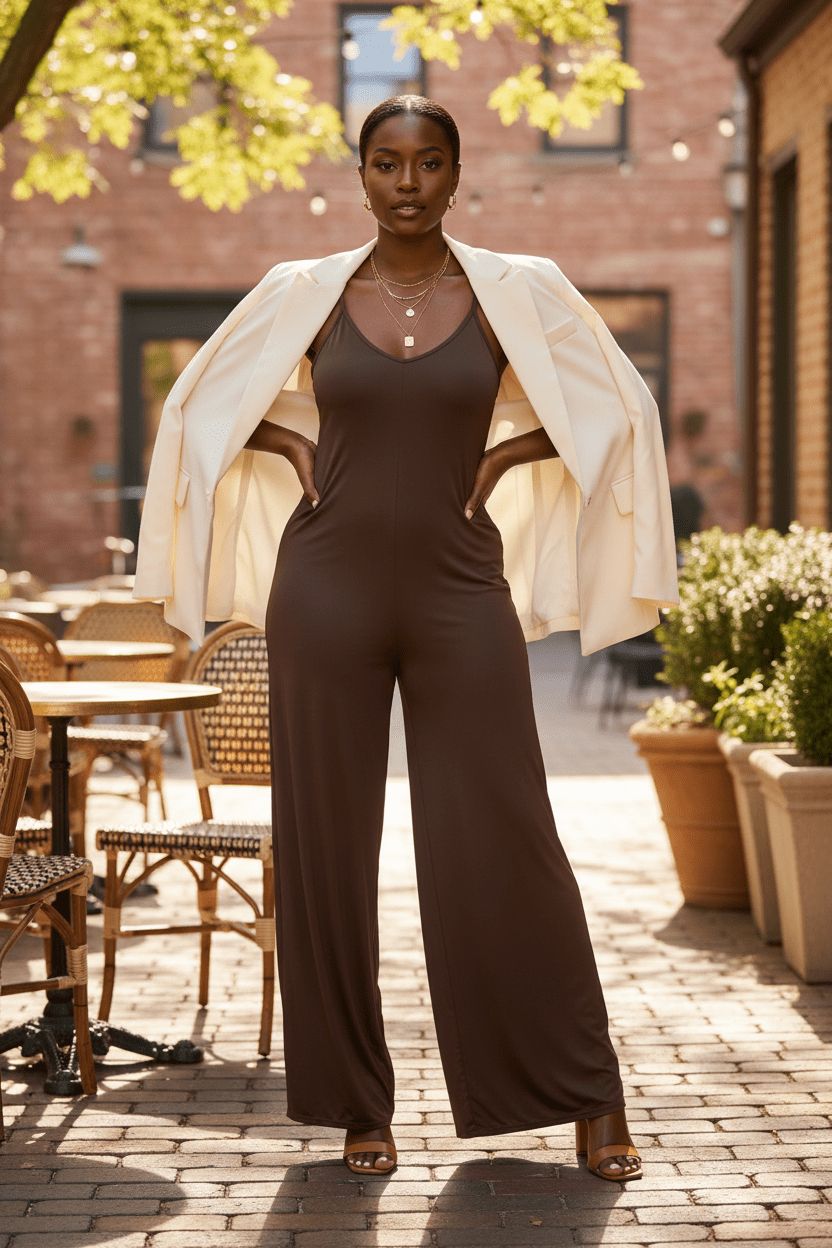 THE PERFECT JUMPSUIT - House of FaSHUN by Shun Melson