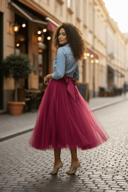 Tulle Skirt - House of FaSHUN by Shun Melson