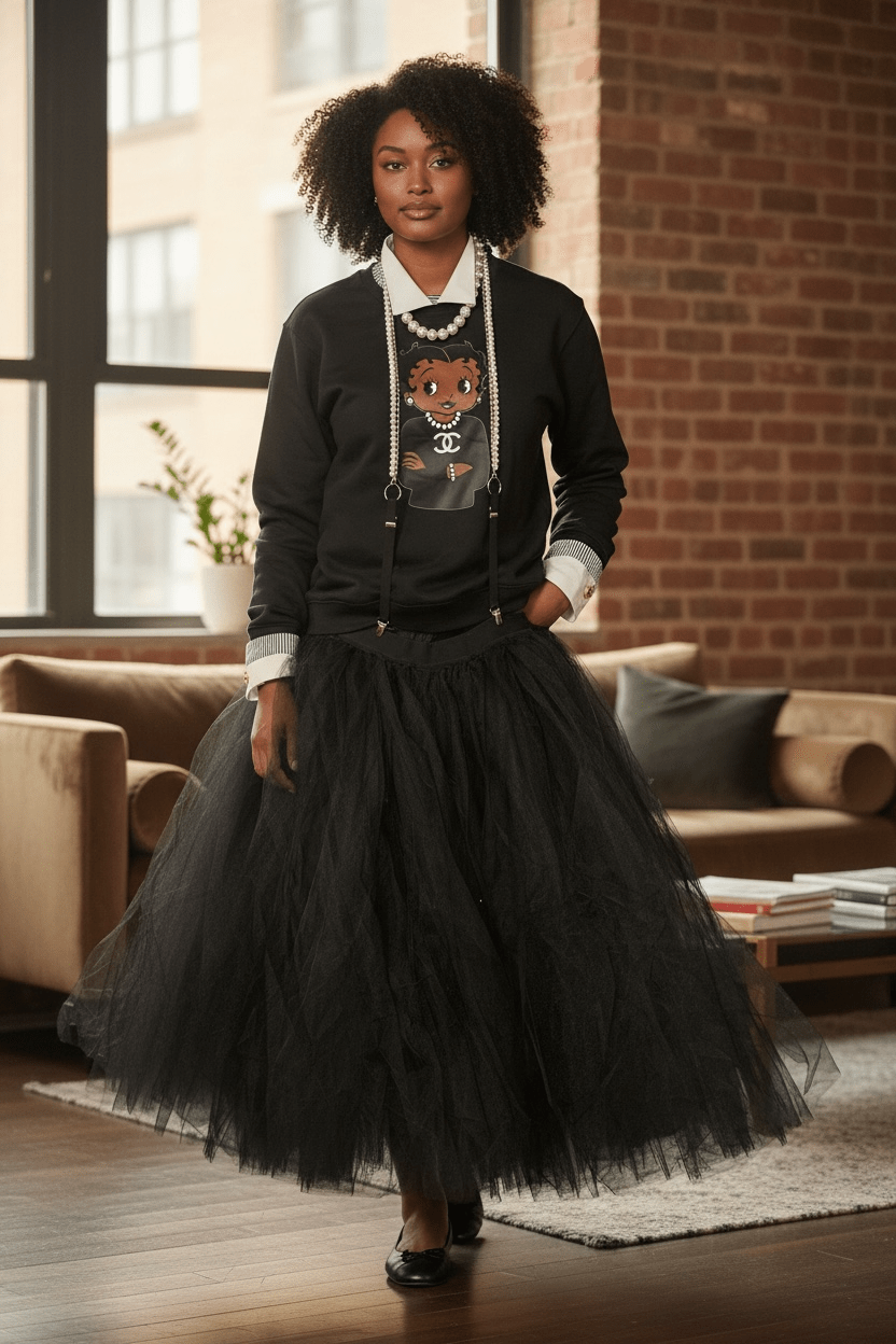 Tulle Skirt - House of FaSHUN by Shun Melson