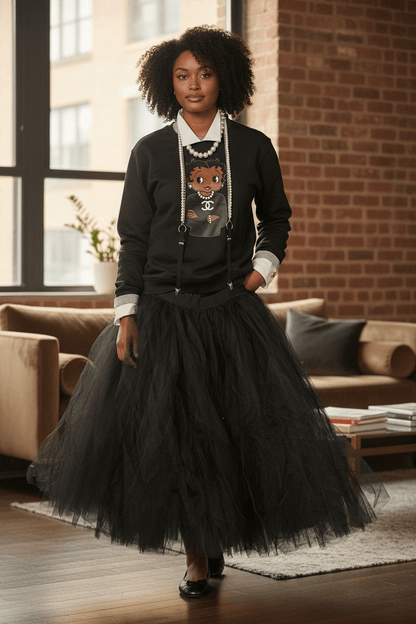 Tulle Skirt - House of FaSHUN by Shun Melson