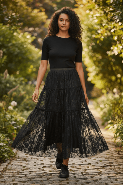 Variety of Lace Skirts - House of FaSHUN by Shun Melson